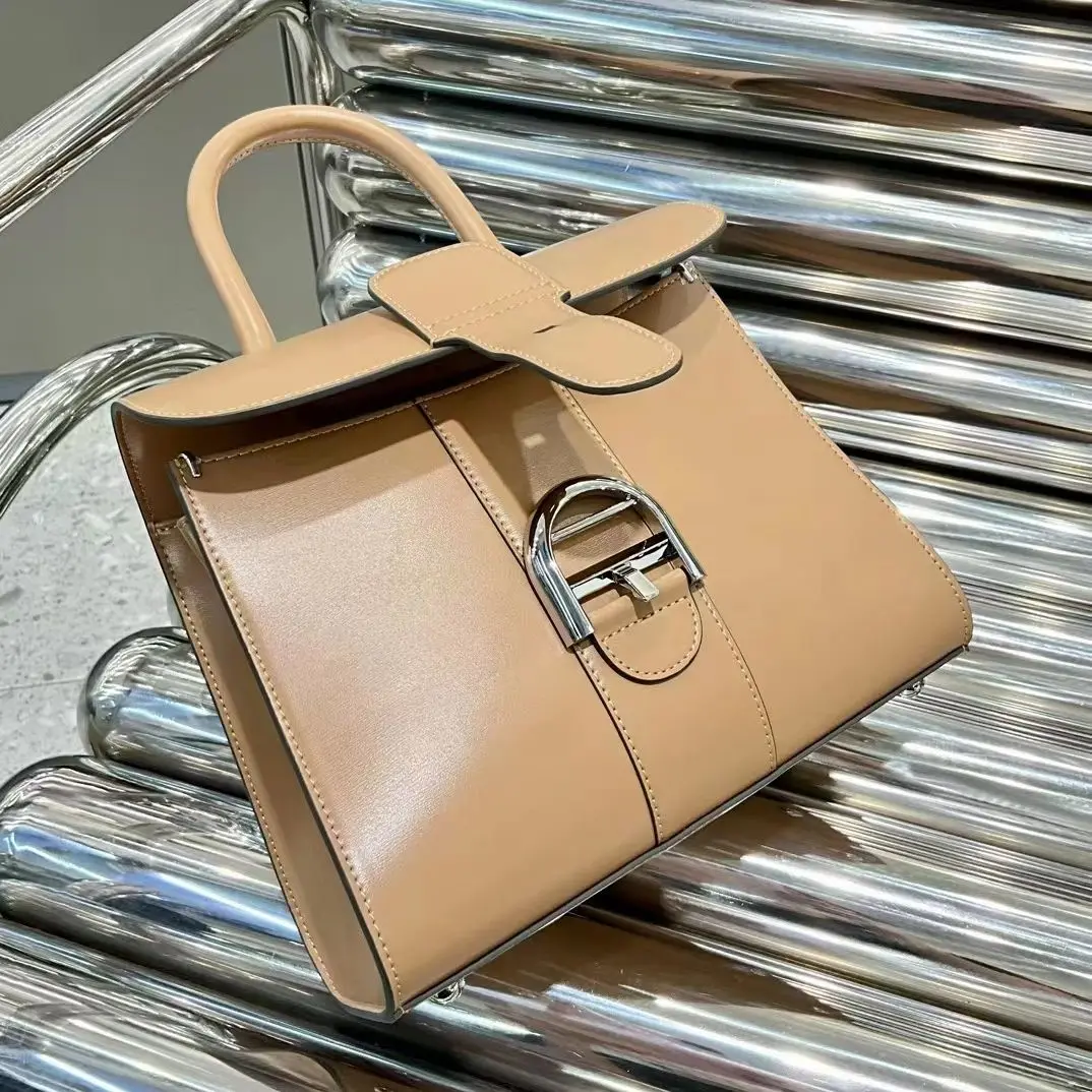 High Quality Luxury Shiny Leather Handbags For Women Fashion Genuine Leather Lady Single Shoulder Bag High-end Lady Dinner Bags