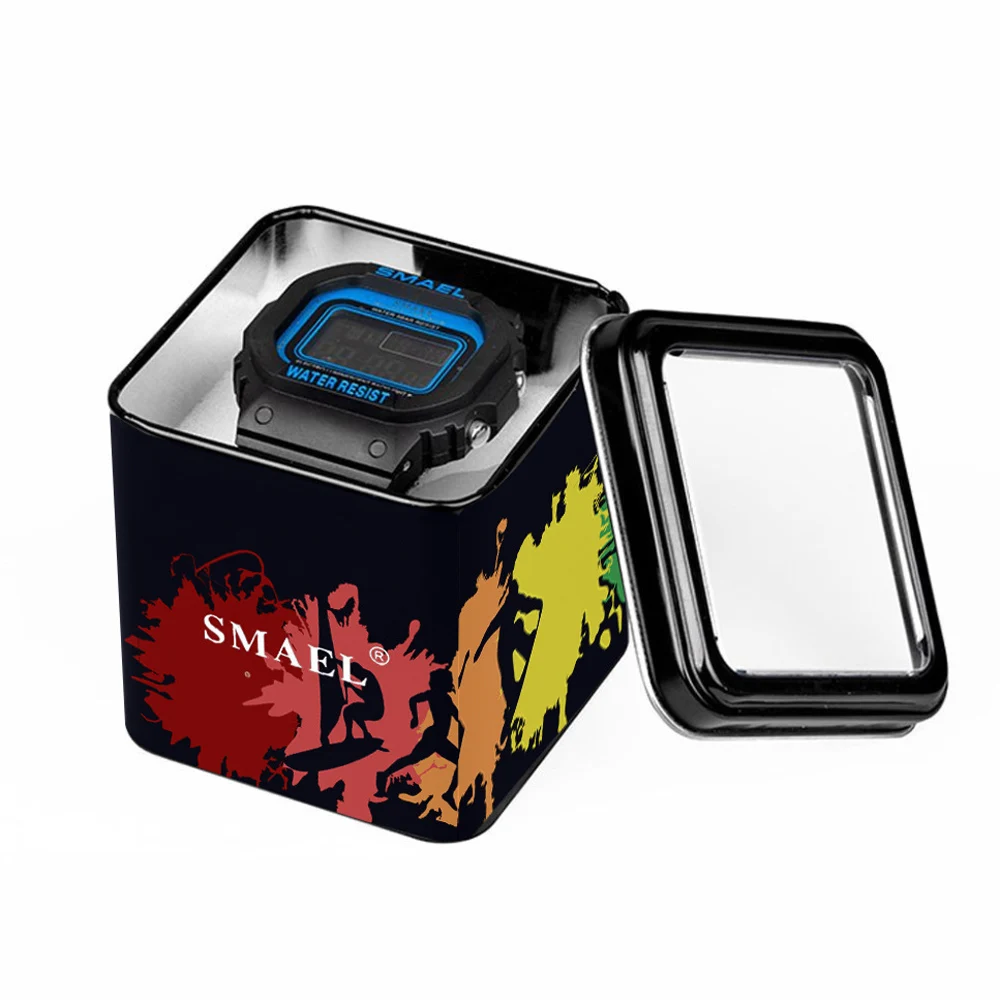 SMAEL 1Pcs Original Gift Box for Wristwatches 12 Watch Store