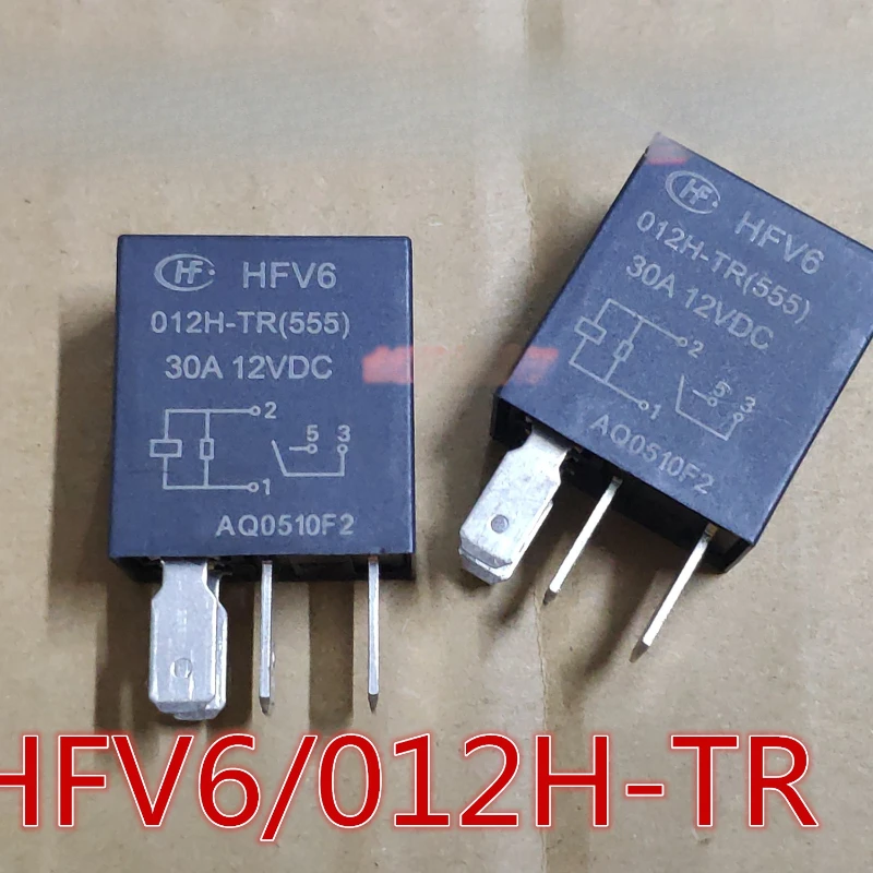 

5PCS/LOT Automotive Relay HFV6/012H-TR HFV6 30A 12V