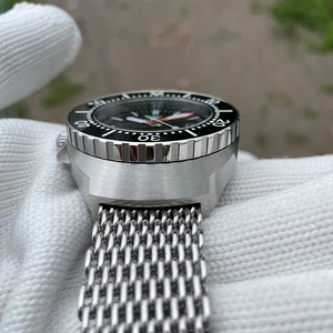 Steeldıve-diving Watch automatic men, SD1989, 1 parça, ışık BGW9, suya dayanıklı 1000 m, Safir kristal, 45 mm saatin en büyük satışlarından 12'si smael 1545-no. 4