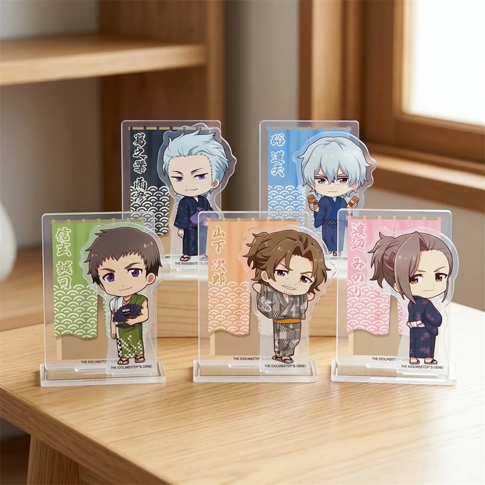 10CM game The Idolmaster Acrylic Keychain Model Cosplay Characters Ornament Accessories Goods Christmas Gifts
