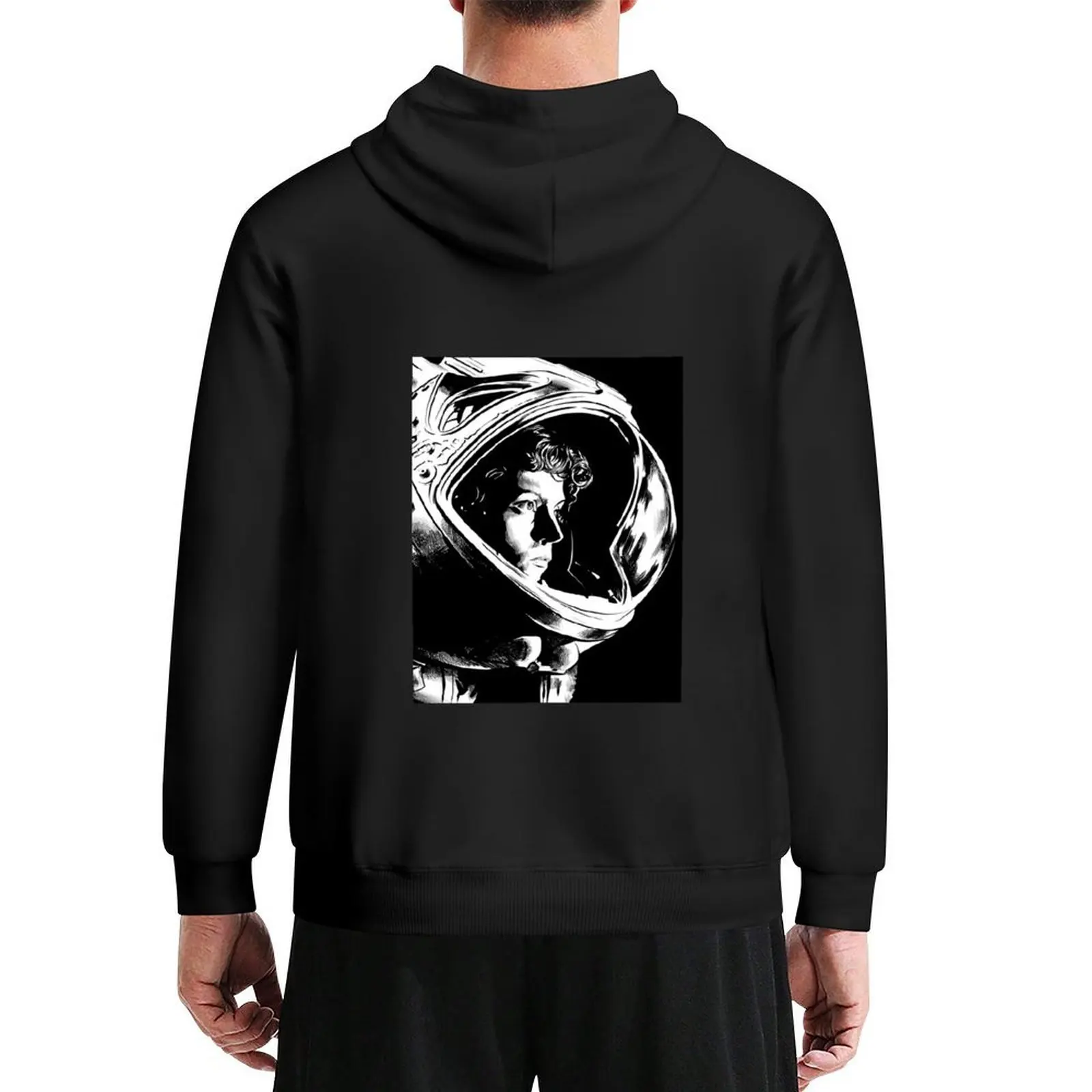 

Ripley Black n White Hoodie men's clothing korean clothes men's coat male clothes hoodie man