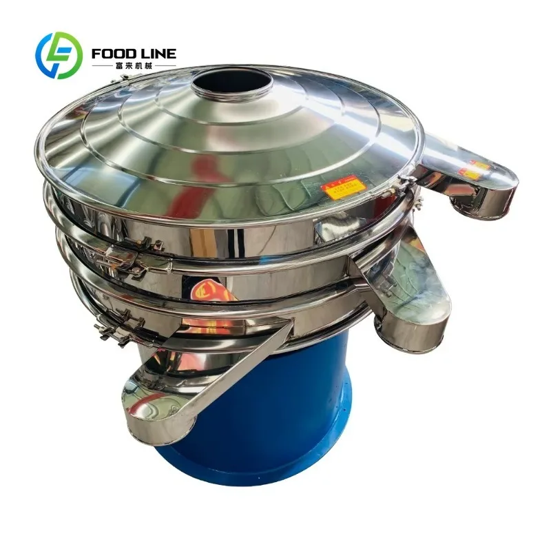 High Precision CE Certified Vibro Sifter Sieving Machine Classifier Equipment  for Food Chemical Powder Screening