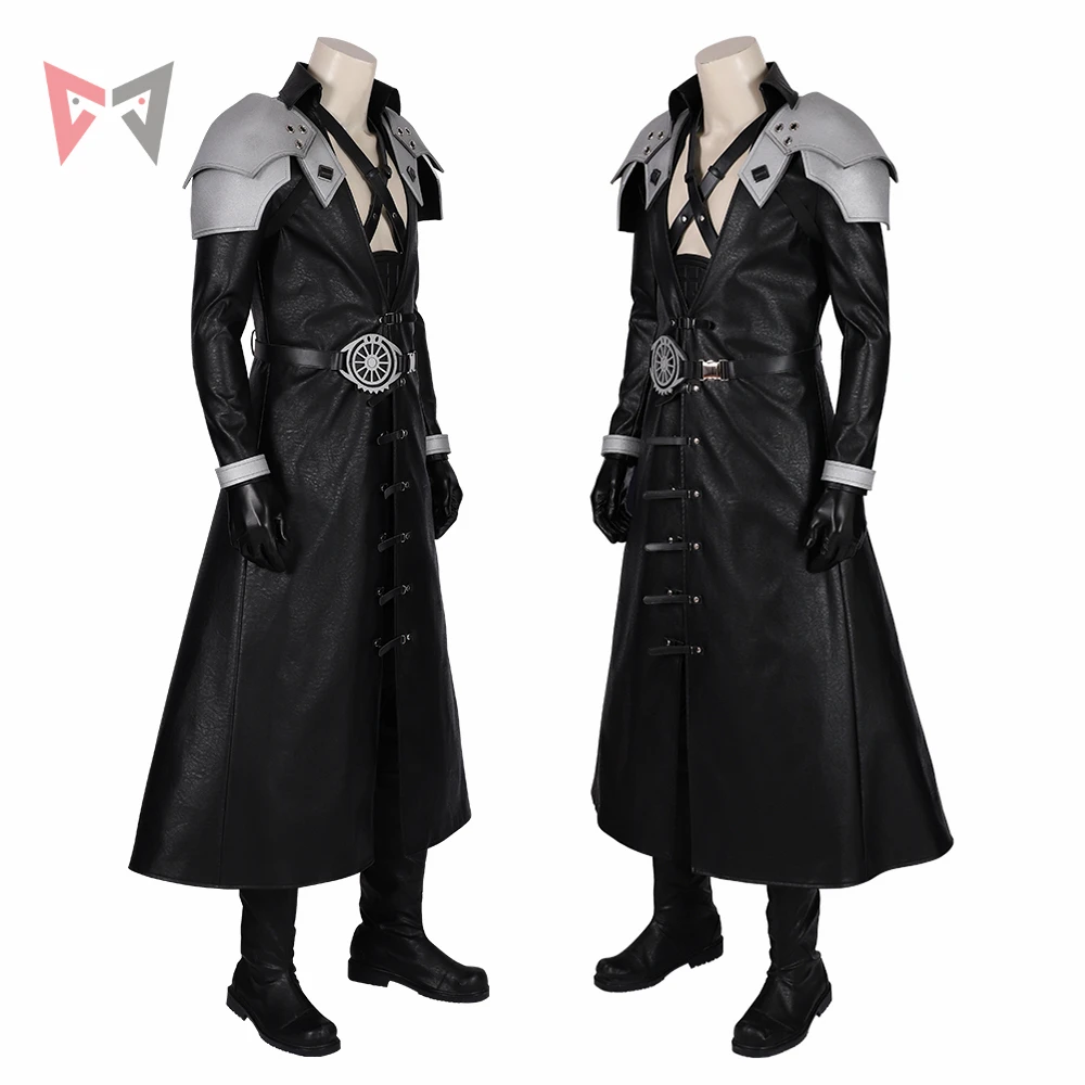 New Final Fantasy 7 Remake Sephiroth Cosplay Costume Halloween Video Game Party Adult Outfit For Men Custom Made