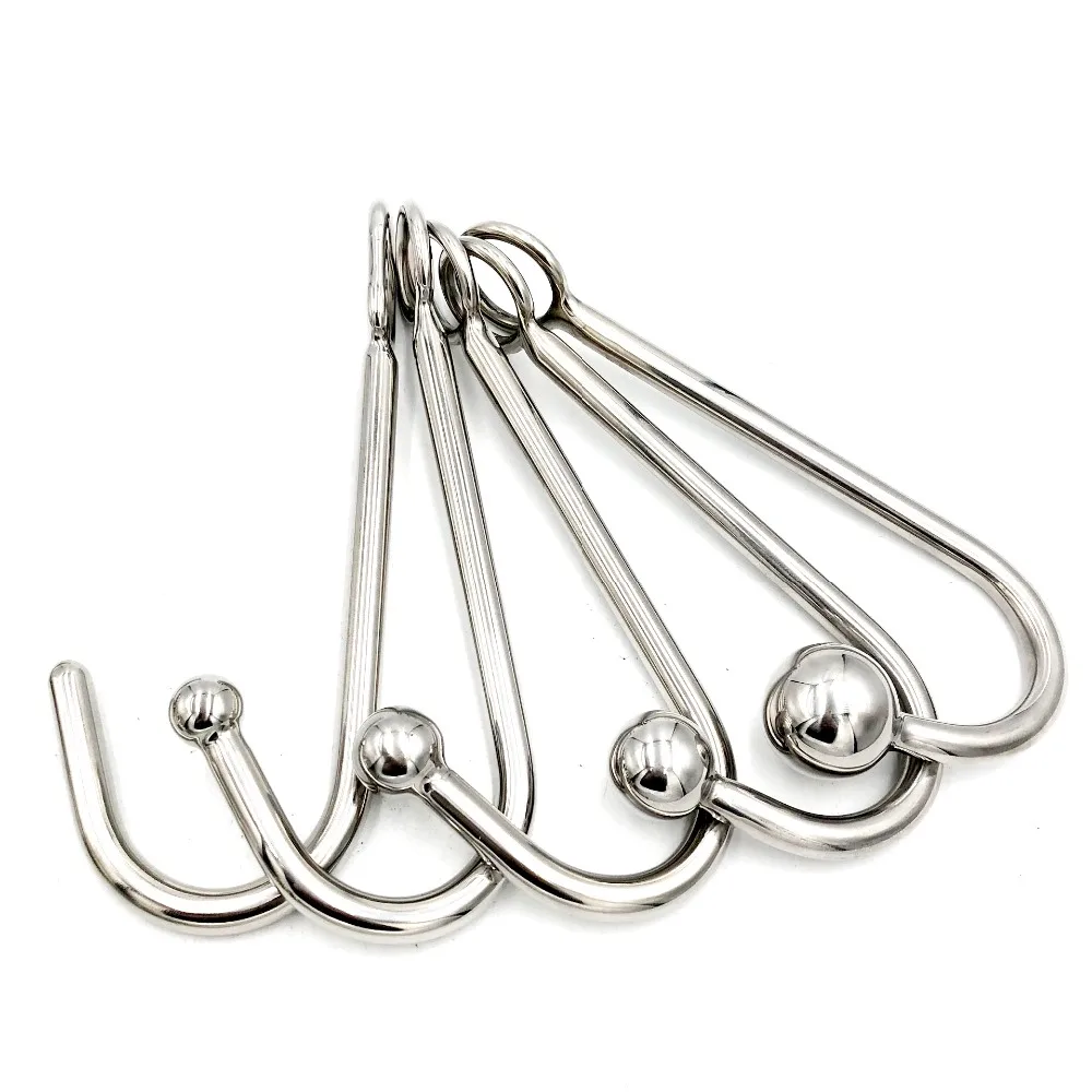 Ceinture de Chasteté en Cuir Réglable en Acier Inoxydable, 5 Boules à Crochet TANanal, BDSM, Bondage, Contraintes, Bouchons de Fesses, Jouets Sexuels pour Adultes
