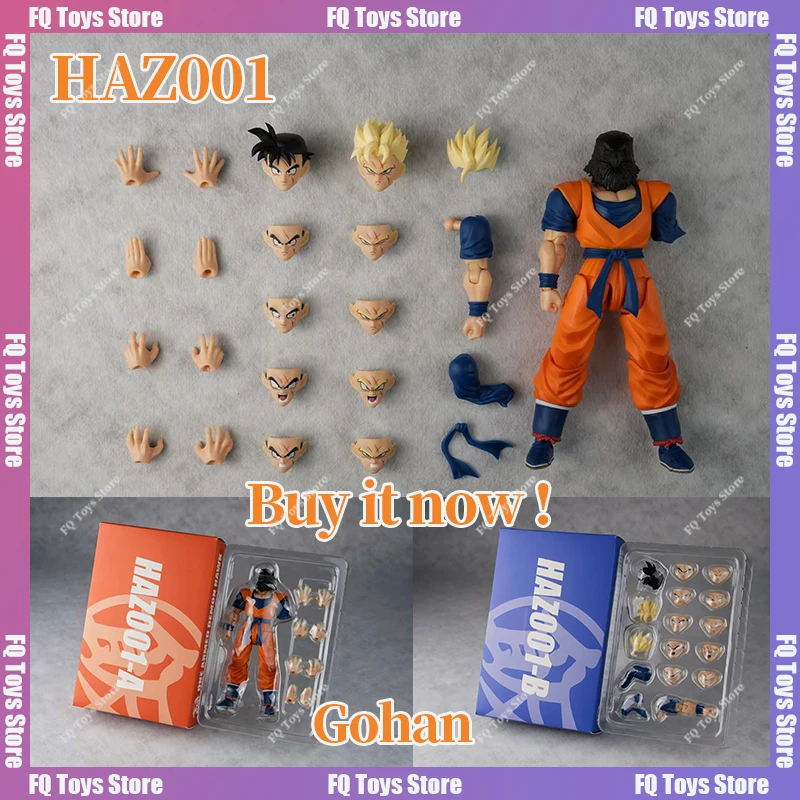 

Новая коллекционная аниме-модель HAZ001 Future Son Gohan 3.0 «Герой-орёл с одной рукой» из Dragon Ball Z, совместимая с фигурками Гоку, игрушка-подарок