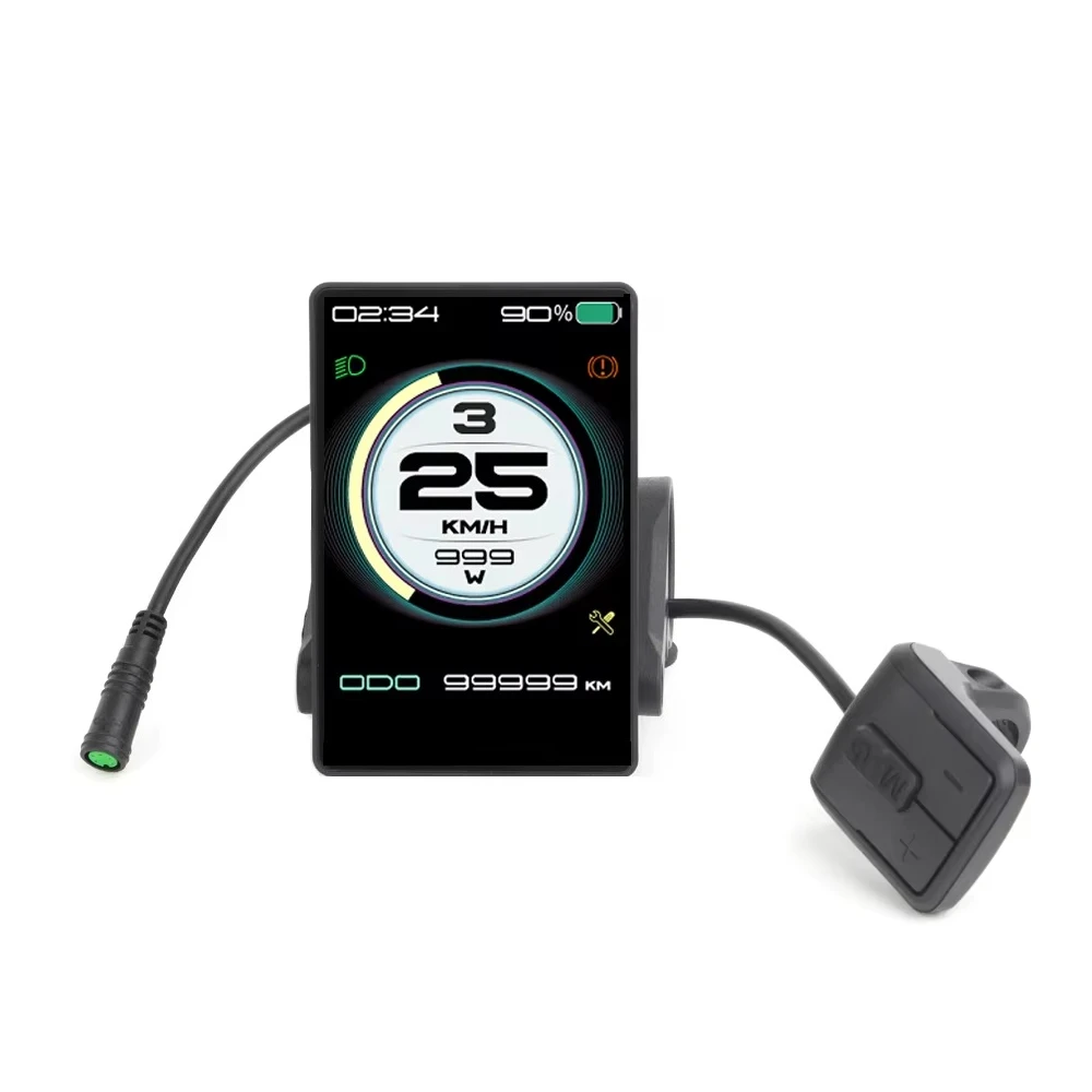 

Electric Bicycle P860C 860C Full Color LCD Display for Bafang Mid Motor UAT