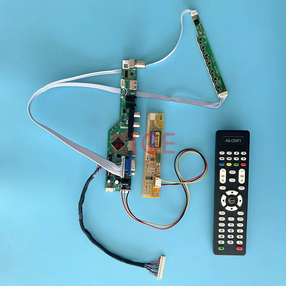 

Для LTN141P2-L01 LTN141P4 плата контроллера драйвера 1400*1050 IR + USB + AV + HDMI + VGA DIY Kit 1CCFL аналоговый ТВ ЖК-монитор LVDS 30-контактный