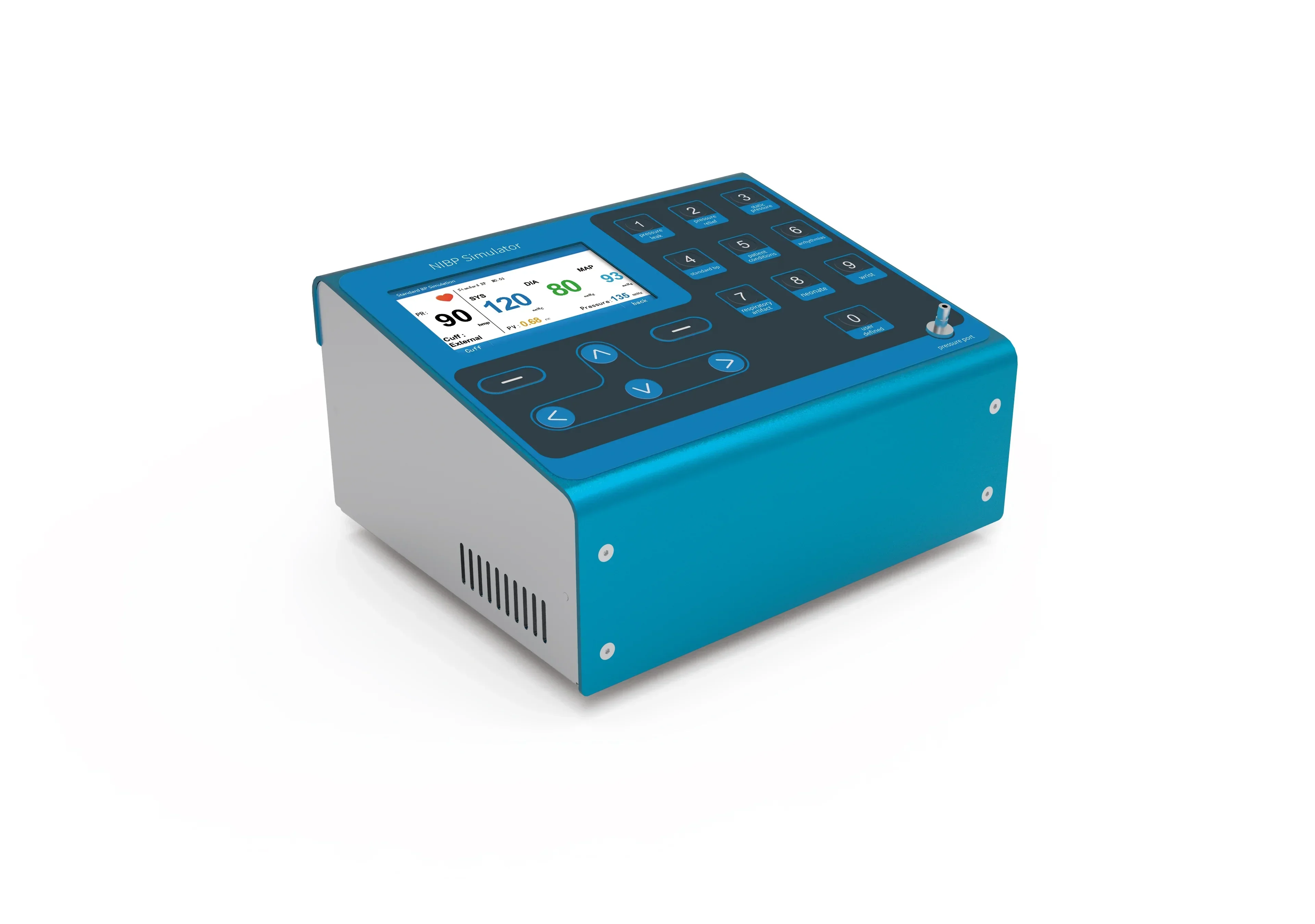 

Best sell MS200 NIBP Simulator 4.3'' Colour LCD Display Non-Invasive Pressure simulation COLOR LCD