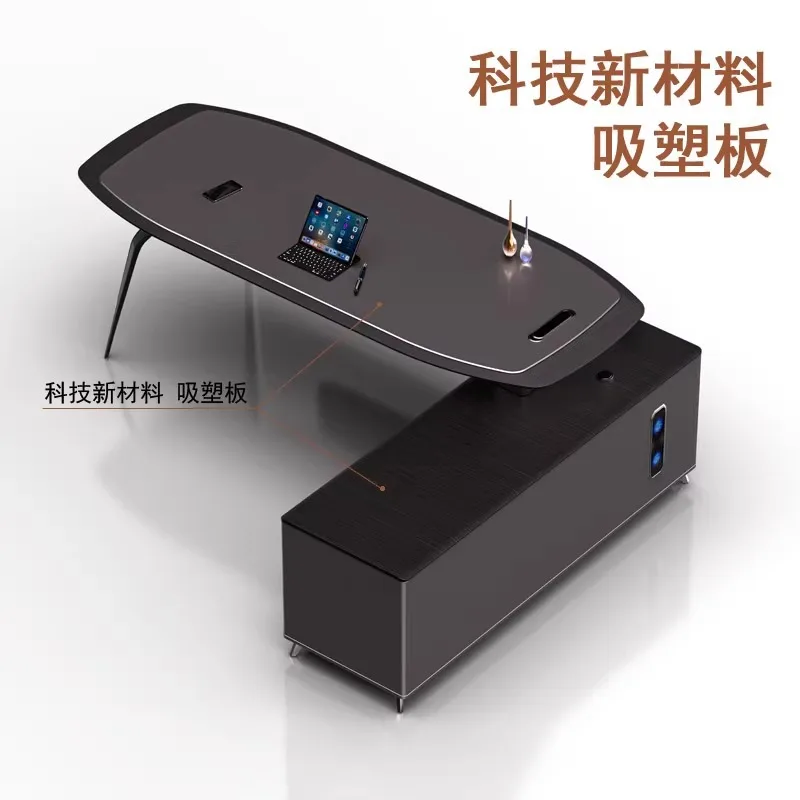 Boss desk simple modern supervisor manager large shift desk president desk