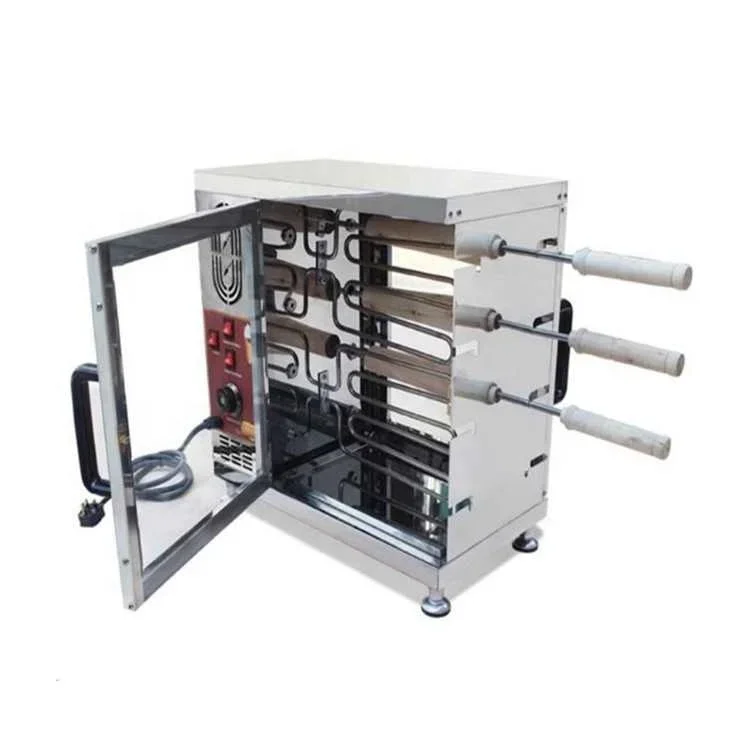 cream doughnut machine Chimney cake Roller machine Electric Chimney bread