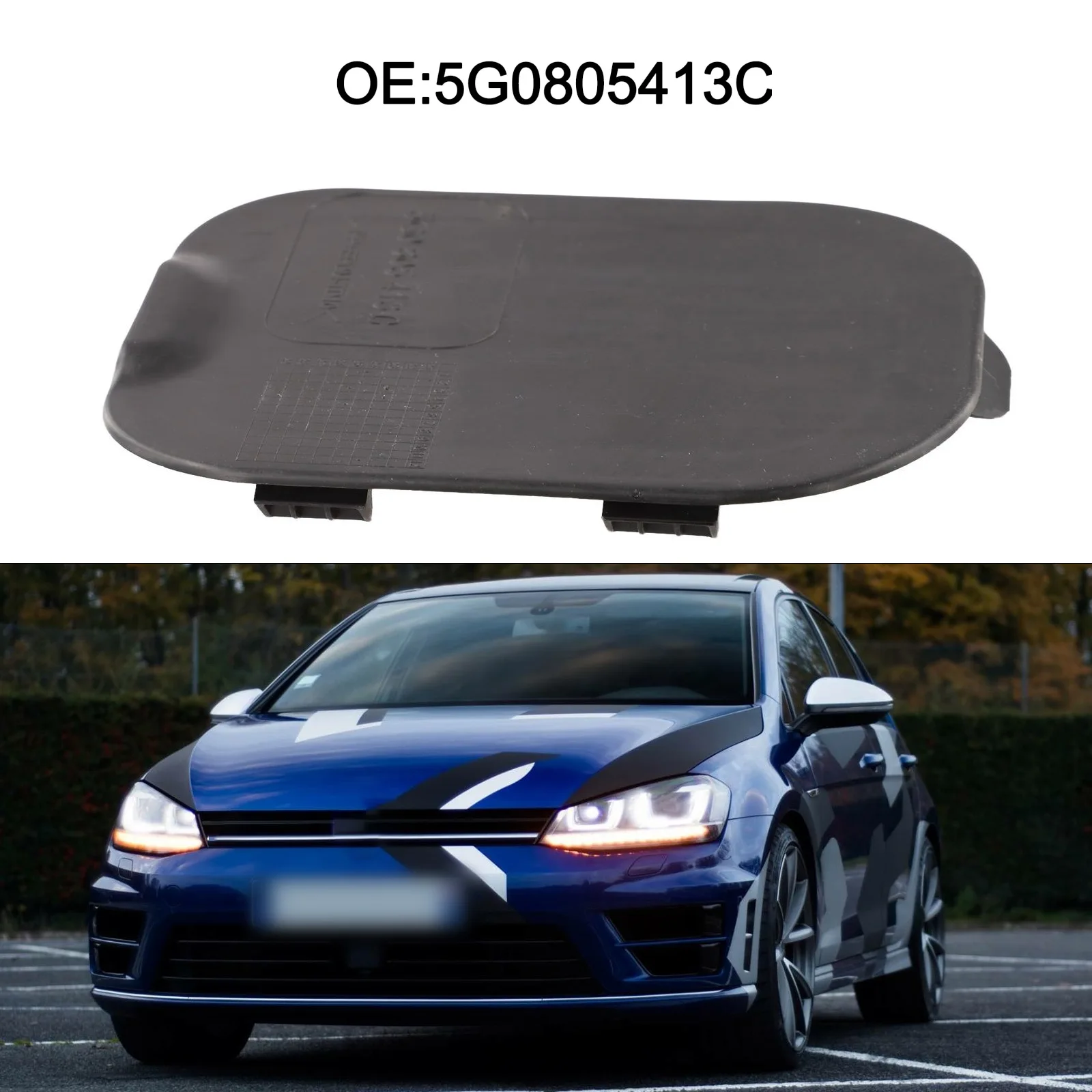 Protective Wheel Arch Bushing Cover Trim for Golf For MK7 5G0805413C Easy Installation and Reliable Performance