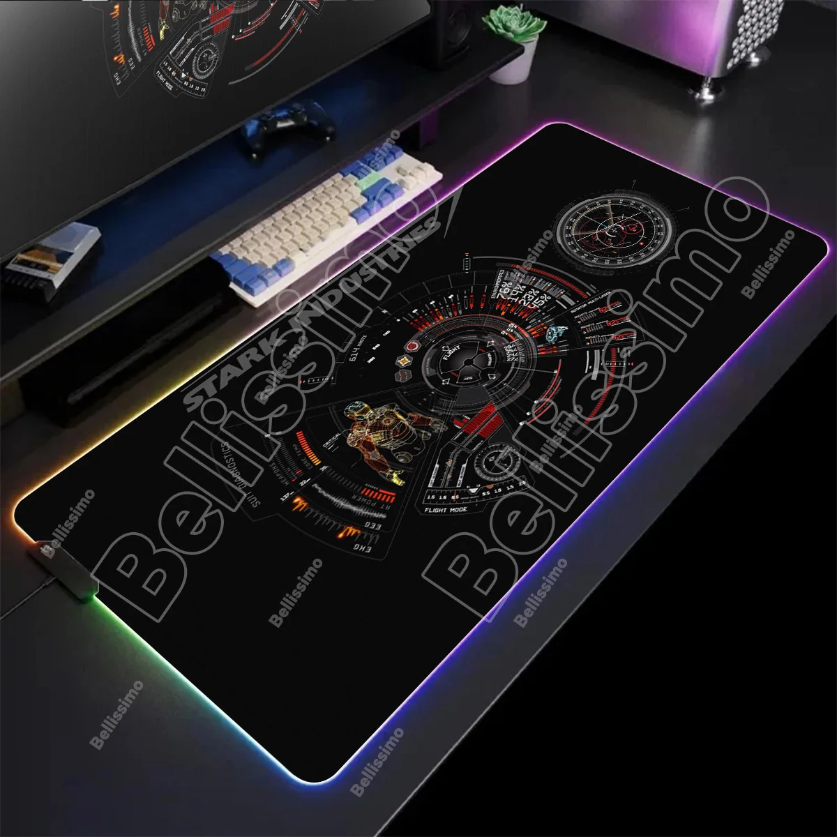 

Mousepad Iron Mans Fashion Large Mouse Mat New Pc Accessory MousePads Office Laptop Carpet Anti-slip Desktop Rubber Mouse Pads
