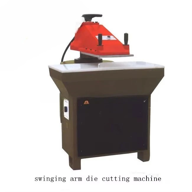 유압식 가죽 생산 스윙 암 절단기