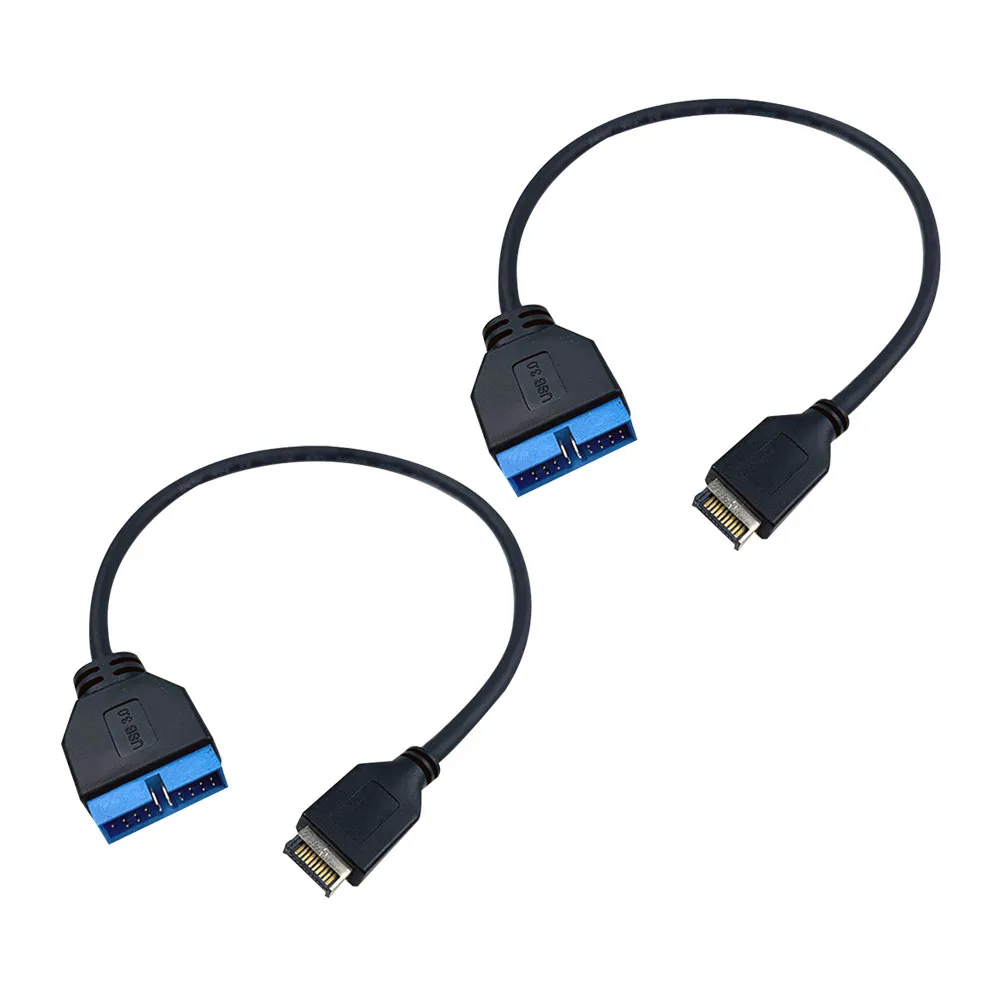 

USB 3.1 to USB 3.0 20 Pin Header Extension Cable for Motherboard 20Cm Backward Compatible Fast Connection Sturdy Reliable