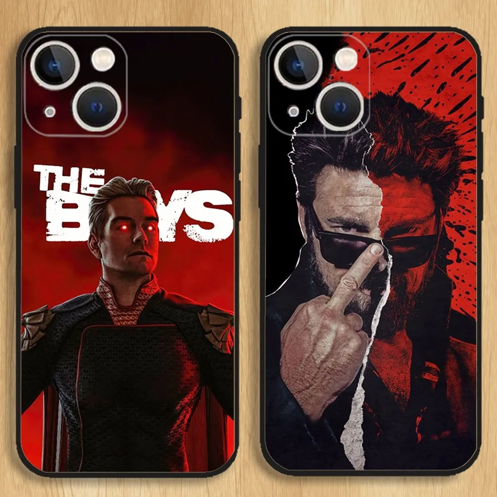 The B-Boys TV Series Phone Case For iPhone15,14,13,12,11,Pro,Max,Plus,Mini,X,XS,XR,8,7,6,S,Plus,SE Soft Black Case