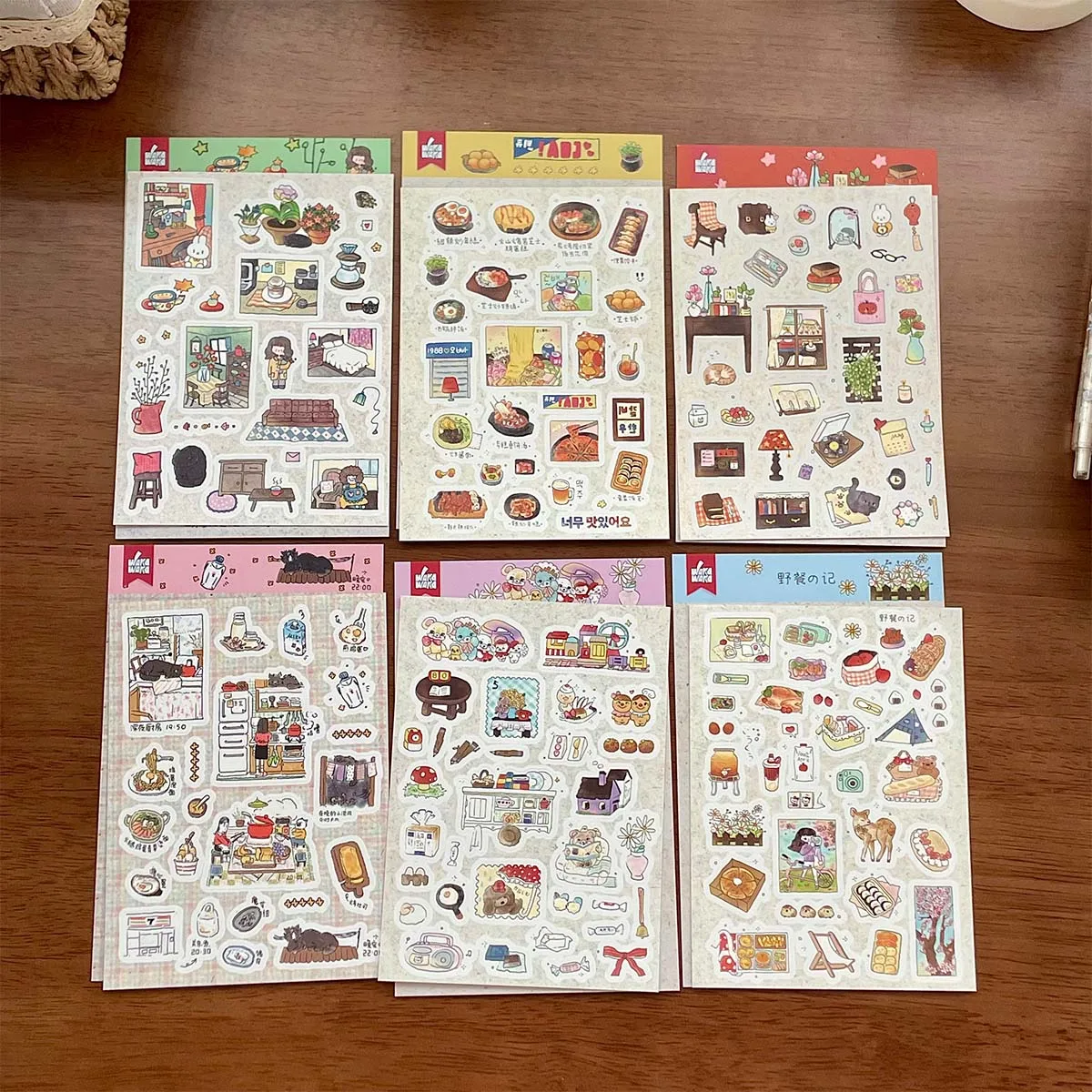 

Stationery Stickers For Scrapbook Record Life Scrapbooking Material Diy Phone Luggage Motorcycle Laptop Suitcase Decal