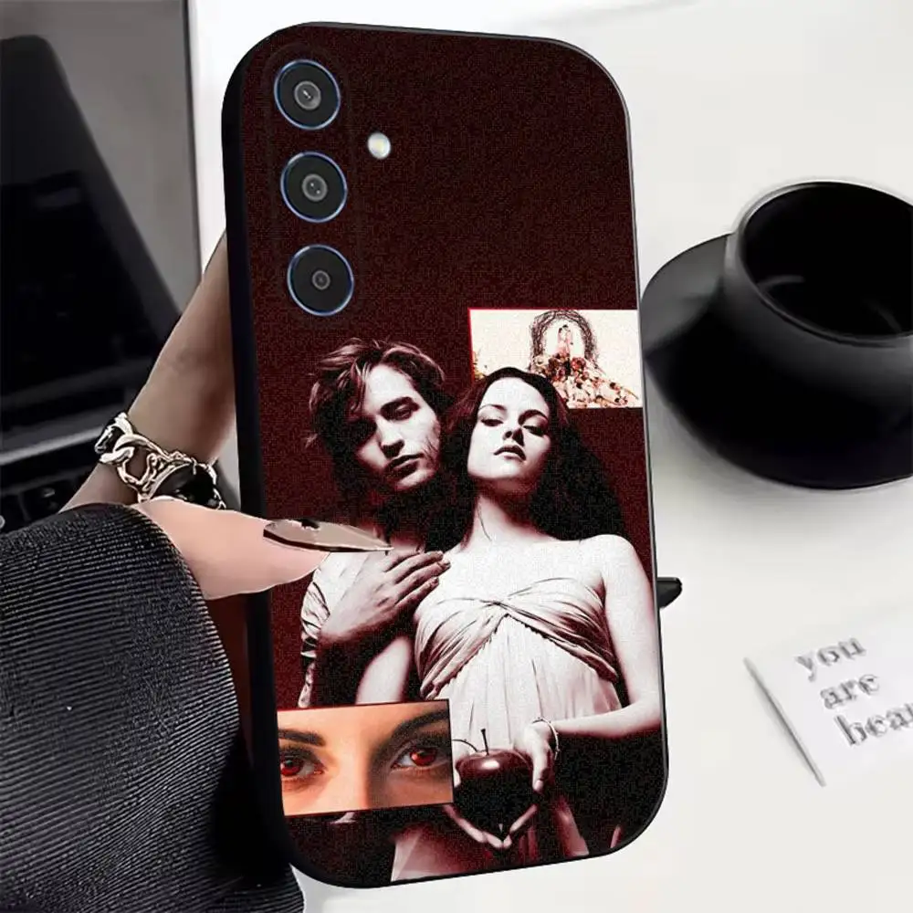 T-Twilight Series Phone Case For Samsung Galaxy  A22 A21 Ultra  A70  A71 A73 A72 Black Back Cover