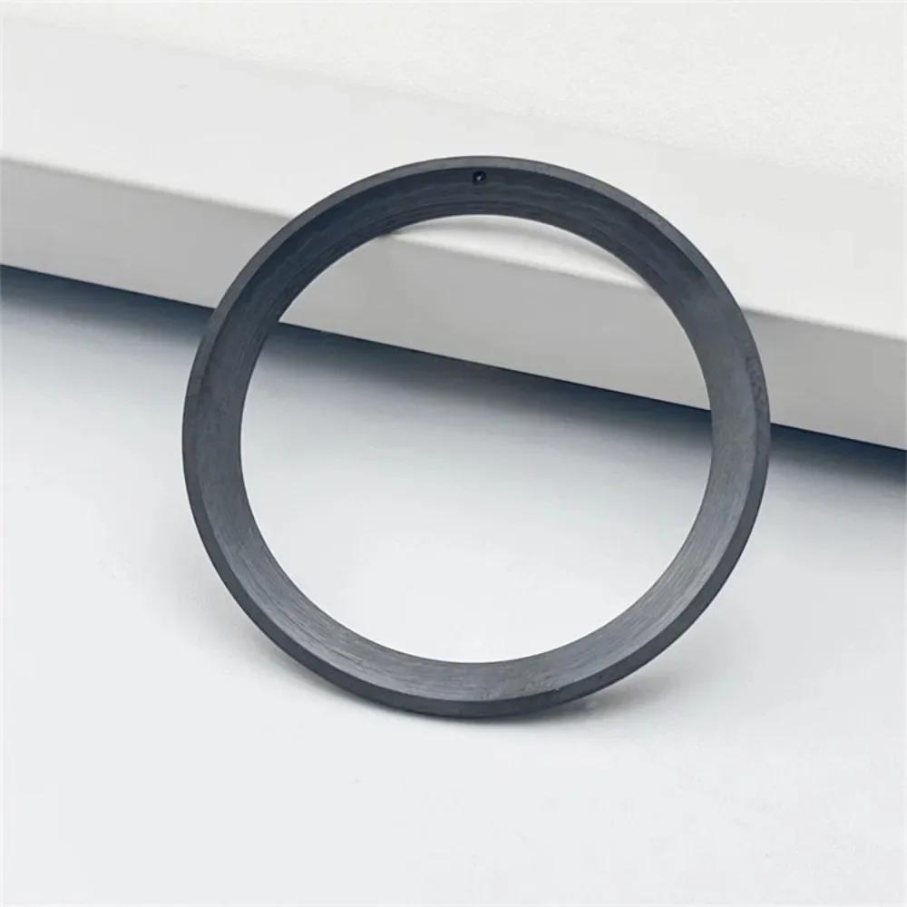 38mm Watch Bezel BGW9 Blue Luminous Watch Bezel Carbon Brazing Ceramic Ring Watch Inserts Modification Accessories