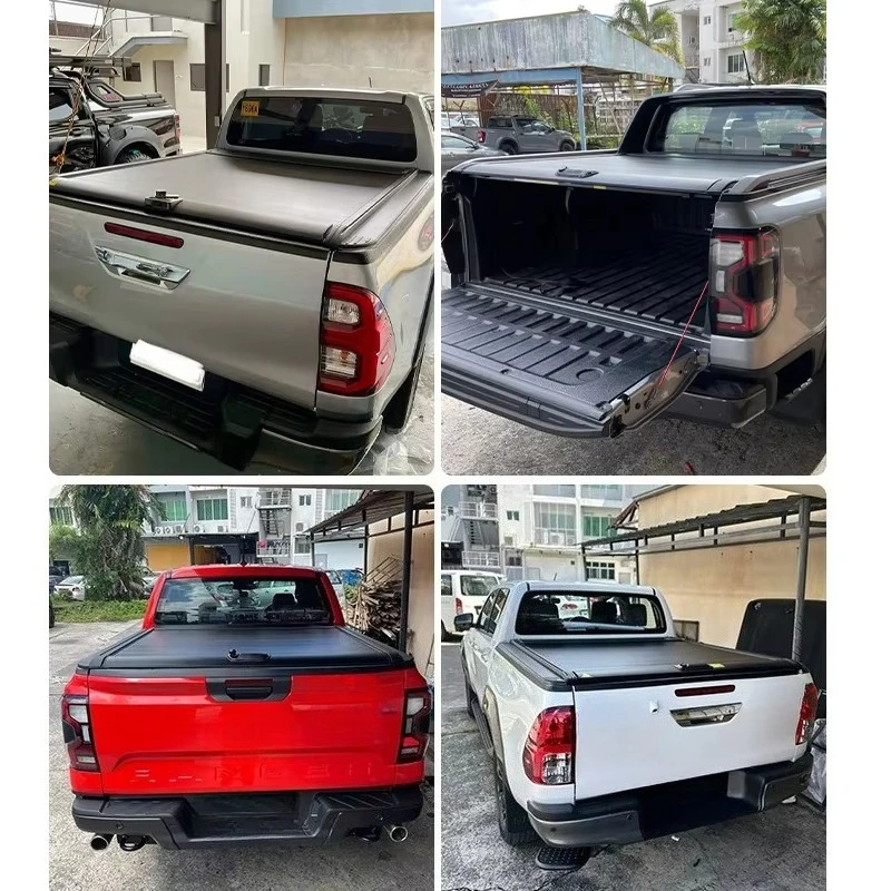 

STLFCross Border Navara Pickup Roller Shutter Blind Back Cover Modified Electric Tailgate RearTrunkCar Modification Parts OLIVER