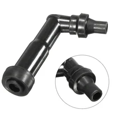 1pc Auto Motorcycle Black 10-12mm Motorcycle Spark Plug Cap Resistor Cover Black 102ΒΊ XD05F-R Electrical Ignition Spark Plugs