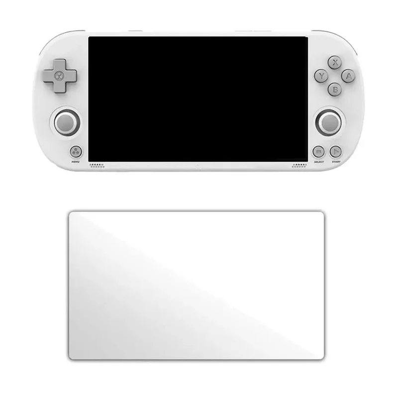 SQPP-For Trimui Smart Pro وحدات التحكم بالألعاب 9H الزجاج المقسى فيلم المضادة للخدش HD واقي للشاشة طبقة رقيقة زجاجية واقية #6