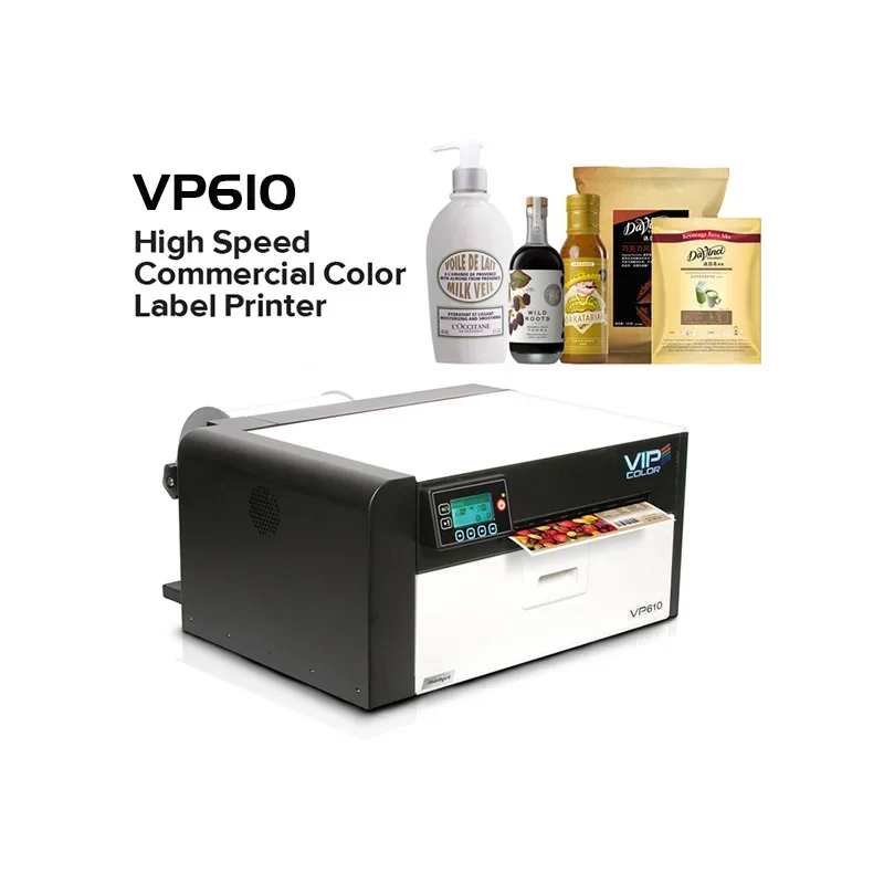 Waterproof Desktop Smart Label System Inkjet Printer Photo Printer Color with USB 1-year Stock