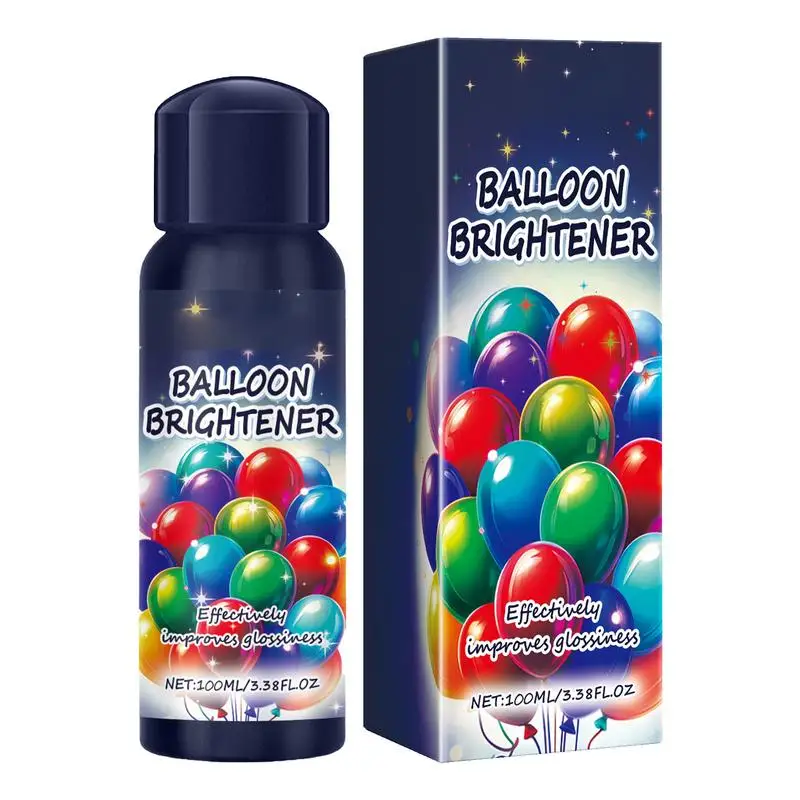 

Shiny Glow Balloon Spray Balloon Brightener Fading Resistant Lasting Shine Polish Maintenance Party Enhance Balloon Precise Mist