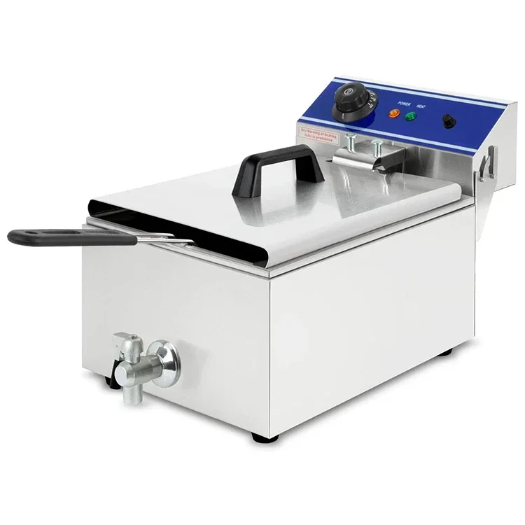 Electric Restaurant Table Countertop Deep Fryer Machine