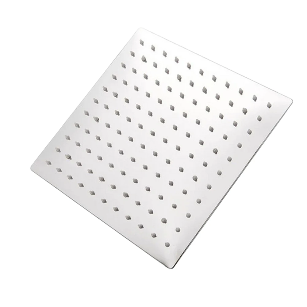 

Shower Head Rainfall Shower Head 15 X 15cm Bathroom Rain Sprayer Comfortable Touch Feel Stainless Steel Water-saving Practical