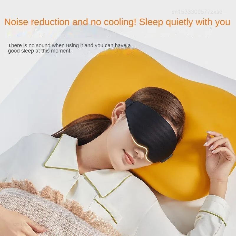 Xiaomi-Aquecimento Eye Massager, 3D, Vibração de 3 Engrenagens, Aliviar a Fadiga Ocular, Dormir, Massagem Sombra Vendada