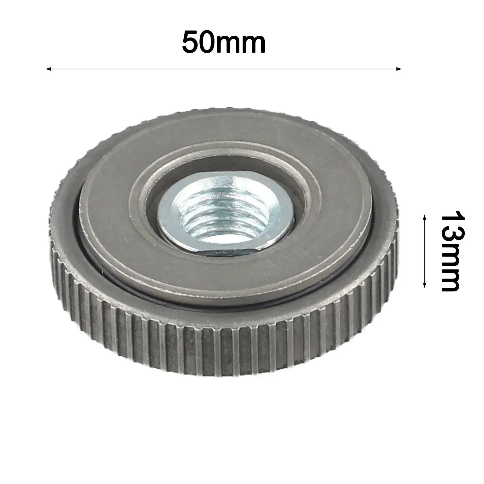 Universal Self-Locking Pressing Plate Quick Release Angle Grinder Flange Nut Replacement For Angle Grinder Power Tool Access