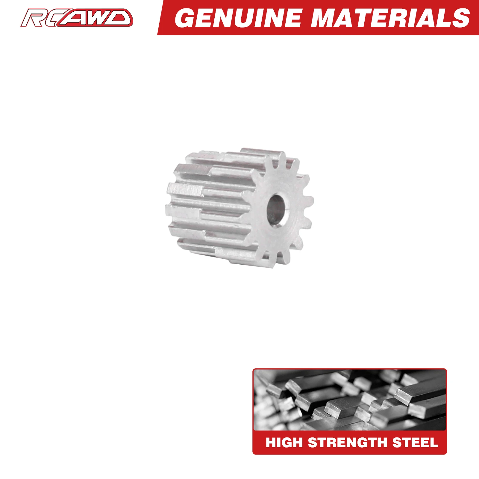 RCAWD LOS01026 15T Tandwiel Voor Losi 1/18 Mini LMT LOS01026T1 LOS01026T2 LOS01026T3 T4 0.5M 2mm As Tandwiel Upgrades