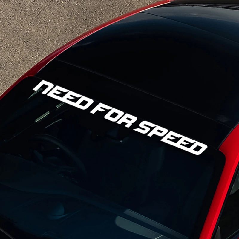 Need For Speed Car Sticker Waterproof Vinyl Car Decal Decorative Reflective Non-fading Letter Sticker