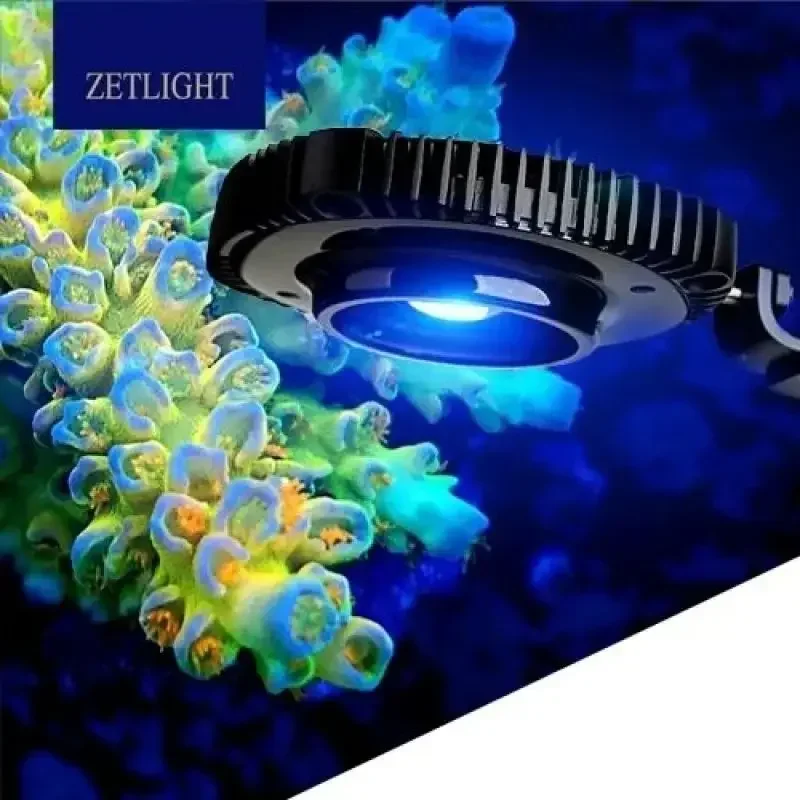 Zetlight X9 new 66W 96W seawater lamp coral lamp sea tank lamp sunrise and sunset RGB colorful seawater LED light app control