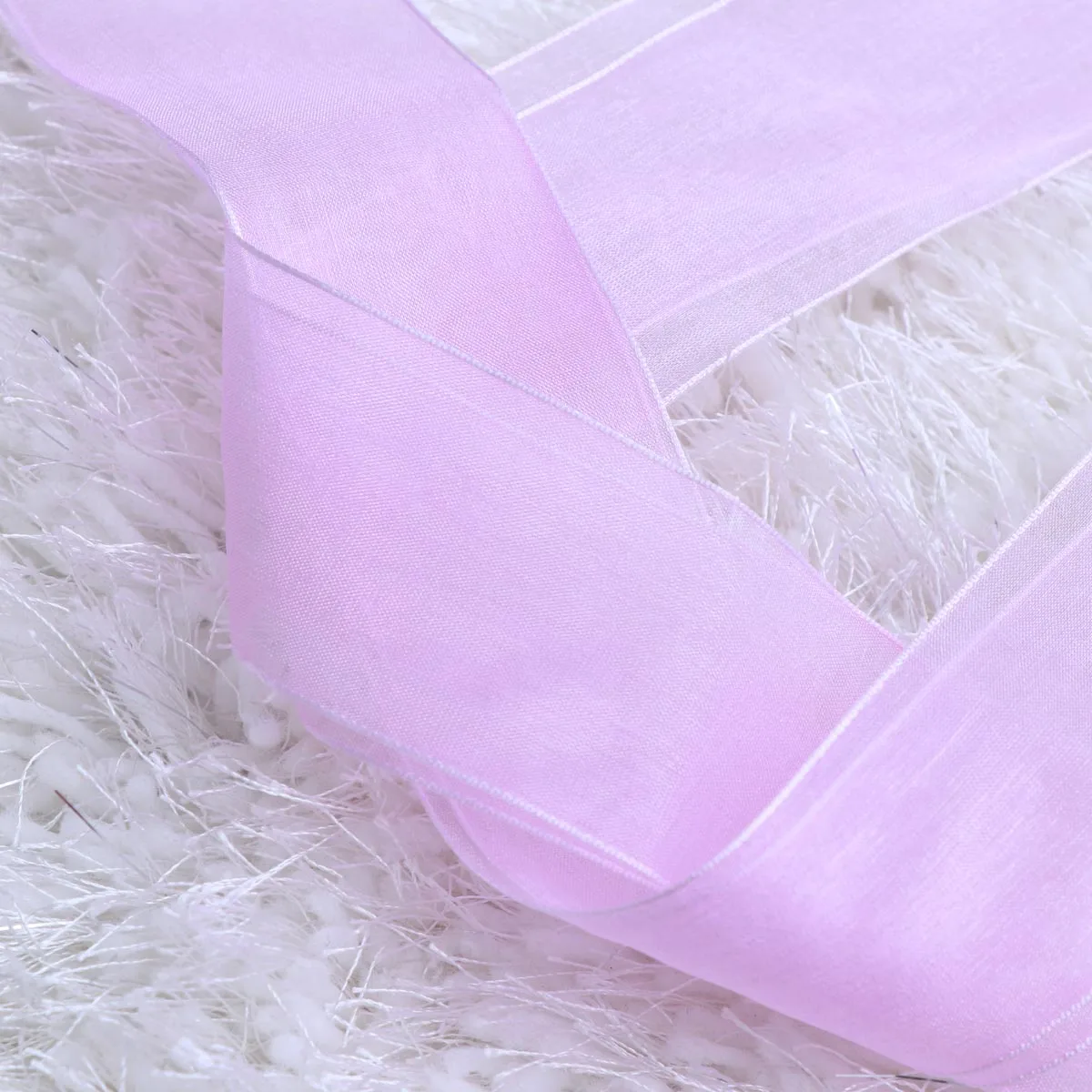 

Wide Lace Shoe Laces Light Purple Transparent Widening DIY Dancing Sneakers Trainers Boots Casual Shoes High Quality Organza