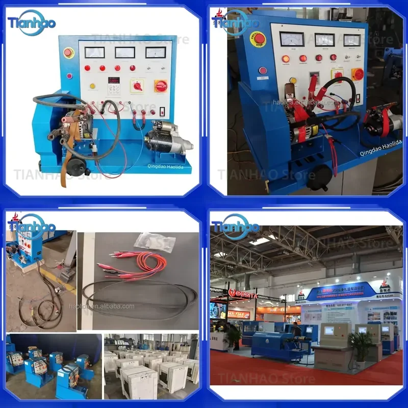 for Electri Test Bench for Small Power Alternator Starter Motor Diagnostic Tool Auto Repair Equipment 12V 24V Testing Machine