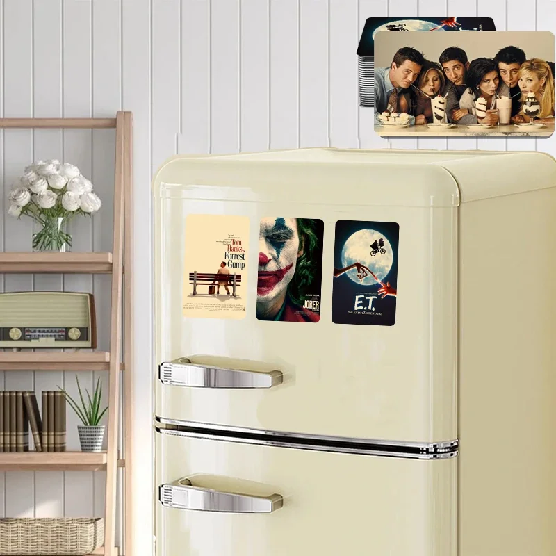 Hot Classic Movie personalized refrigerator magnet, suitable for home kitchen, refrigerator wall door, office DIY decoration