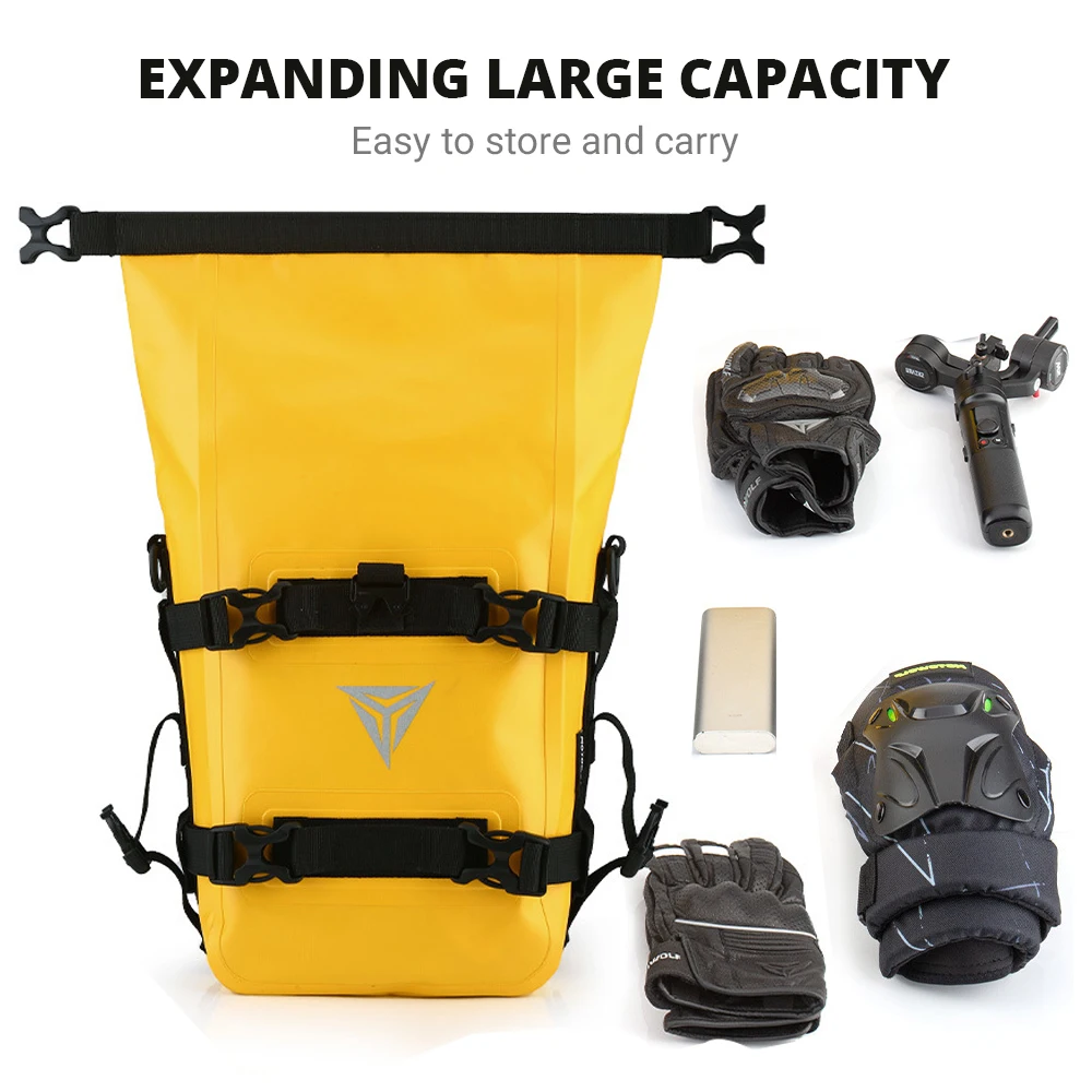 2023 nowa odblaskowa torba na boczne motocyklowe 100 wodoodporna motocyklowa na zewnątrz torba podróżna Motocross bagaż podróżny torba na bagażnik rowerowa