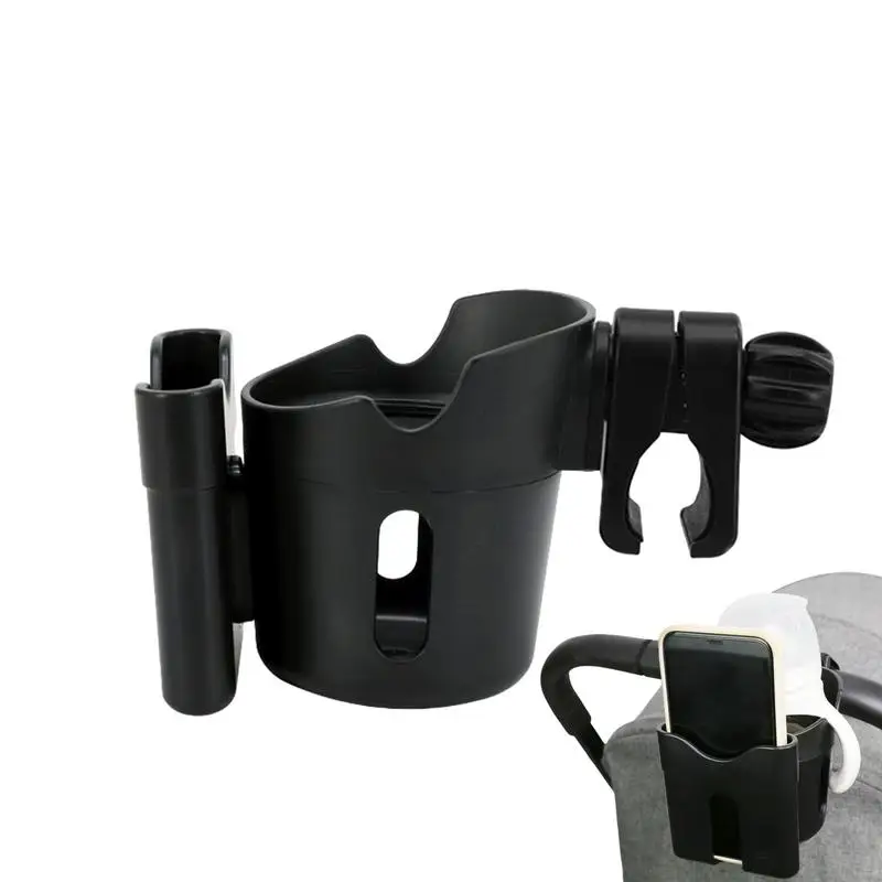 Handlebar Drink Holder Water Bottle Holder Cages Brackets 2-in-1 With Phone Holder Cycling Bottle Holder Bottle Holder Cages