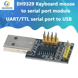 CH9329 모듈 UART/TTL 직렬 포트, USB HID 풀 키보드 마우스 드라이버 무료 게임 개발 박스