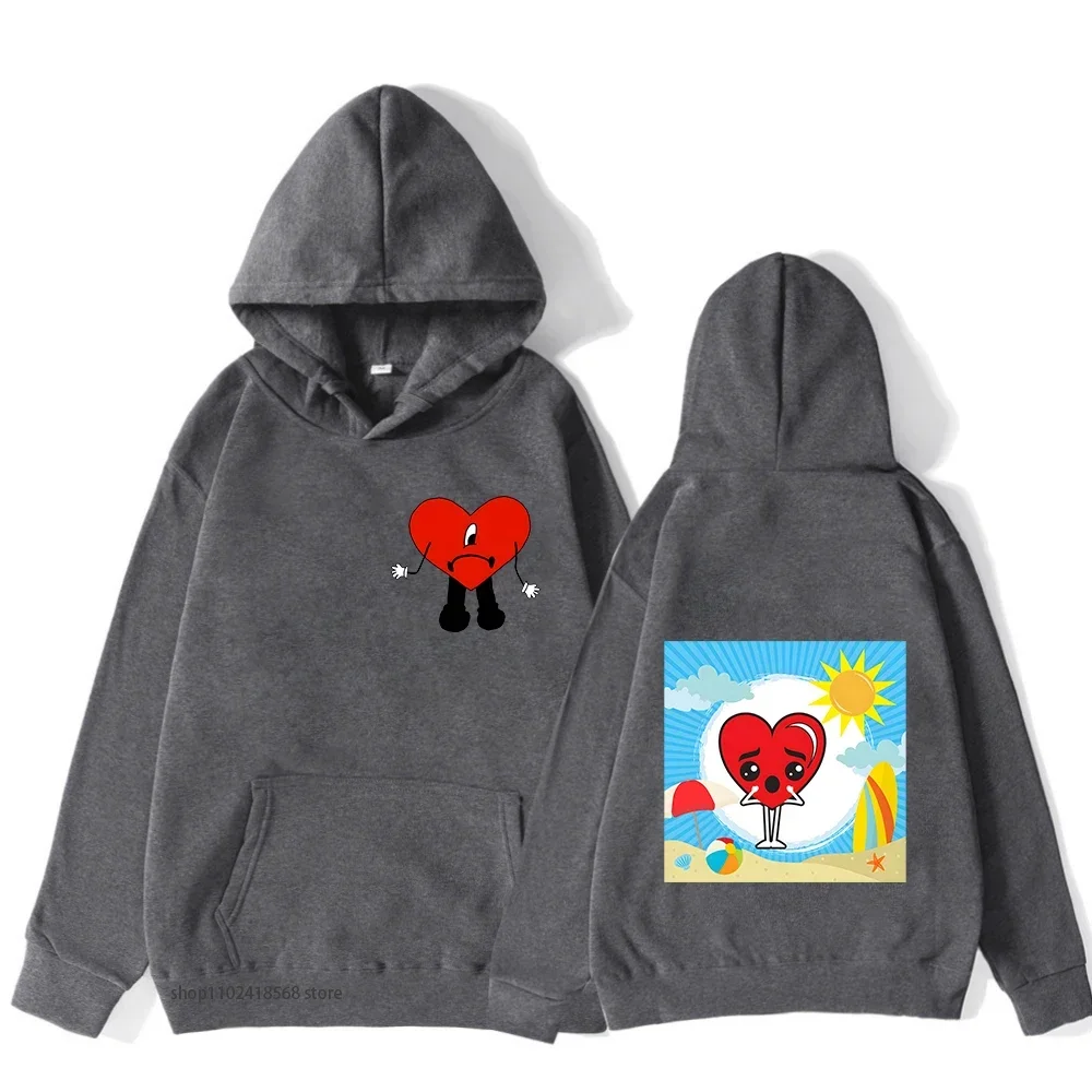 سيئة الأرنب هوديس UN VERANO SIN TI الرسومات بلوزات للجنسين الهيب هوب الشارع القمم ألبوم الموسيقى طباعة الملابس ربيع الخريف بلايز