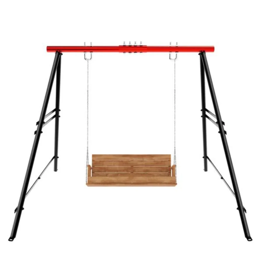 Swing Sets for Backyard Outdoor Porch Swing Frame Hammock Chair Stand Only Max Load 550Lbs AFrame Swing Stand Swing Set for Pat