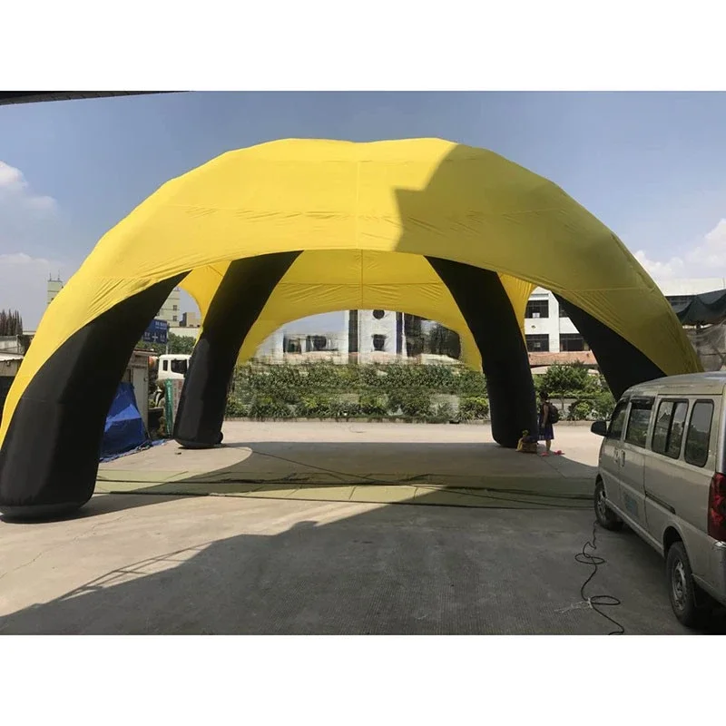 Inflatable Sunbelt 10m diameter tent, gazebo tent, cheap penumatic inflatable tents, multicolor cover cloth inflatable party ten