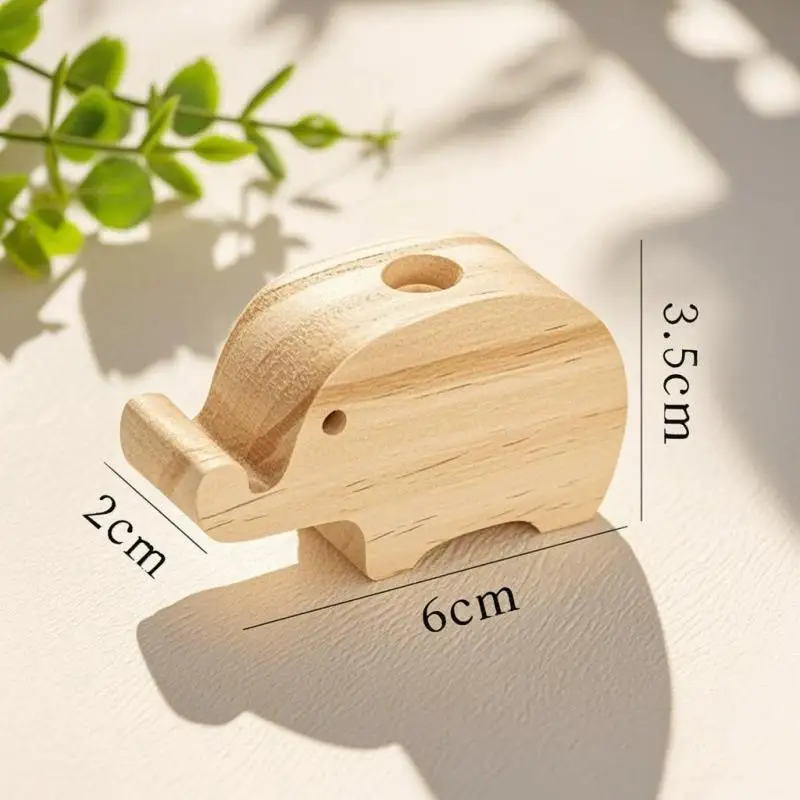 Eco-Friendly Wooden Volatile Aromatherapy Diffuser Fragrance Diffused Elephant Shape Wooden Diffuser Refreshing Air Long-lasting
