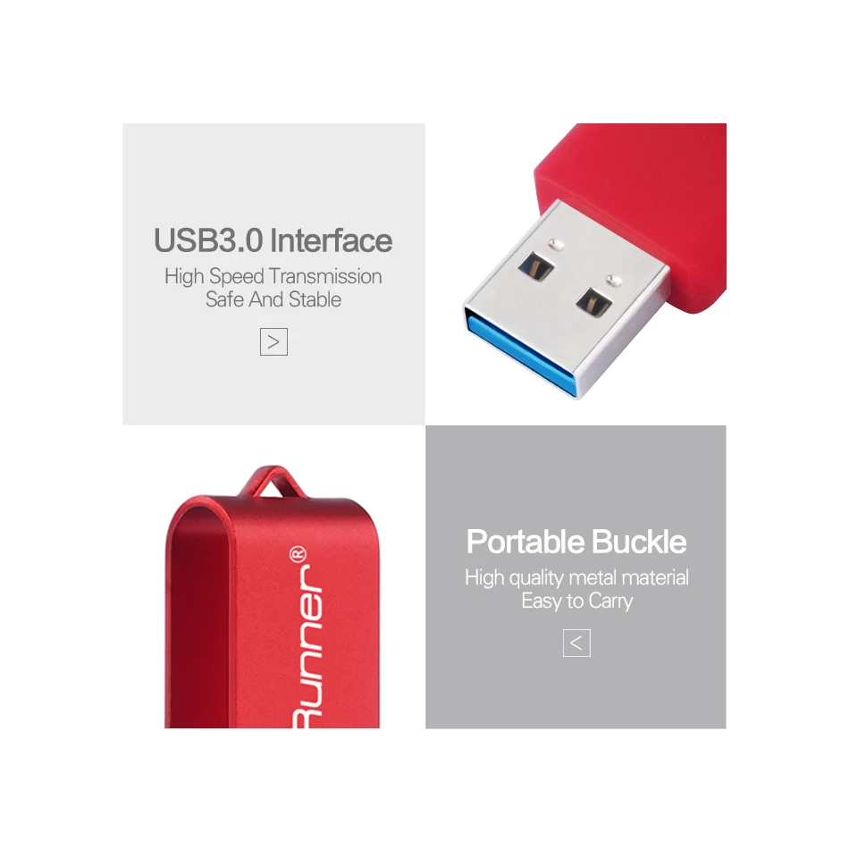 Datarunner-USB 3.0フラッシュドライブ,回転デザイン,16GB 32GB 64GB 128GB 256GB,3.0 GB,ペンドライブ,uドライブ