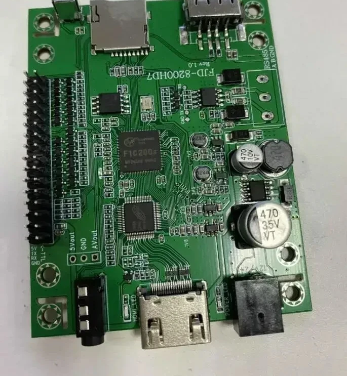 

Последовательная связь 1080P Плата воспроизведения видео MP5 HD Модуль вывода декодера Реклама дизайна секретной комнаты