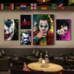 1PC JOKER Poster Self-adhesive Art Waterproof Paper Sticker Coffee House Bar Room Wall Decor