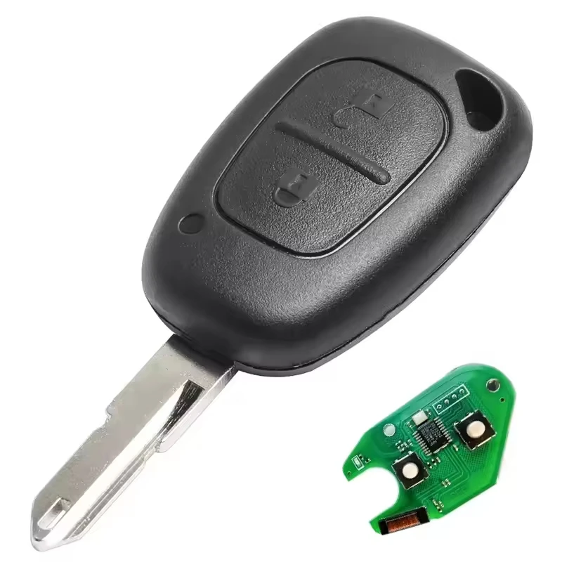 JsHonYu 433MHz PCF7946 Chip Remote Key for Renault Kangoo Master Trafic Opel Vivaro Movano Nissan Primastar NE72 VAC102 Fob
