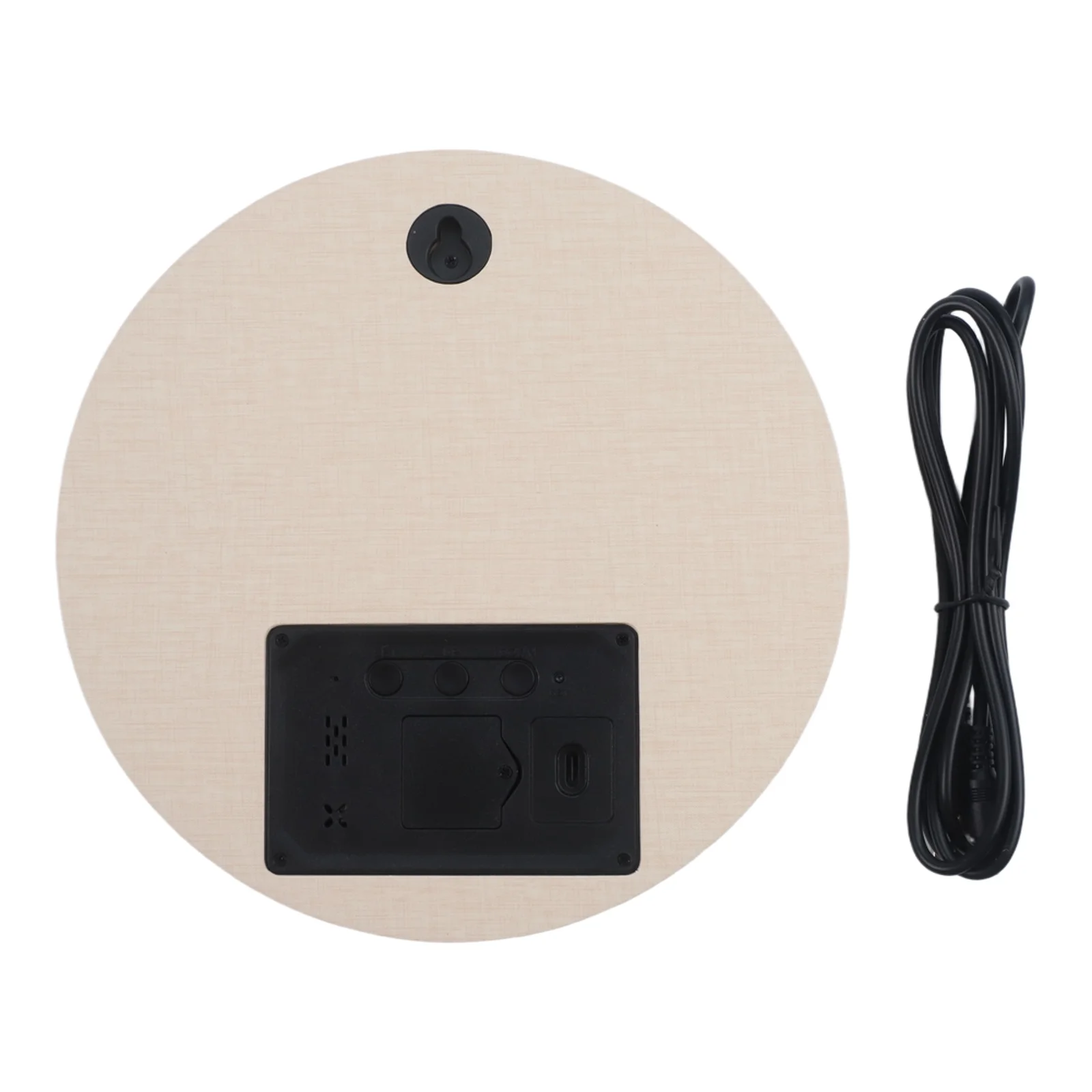 Digital Large Screen Wall Clock with Silent Function Date and Temperature Display for Bedroom and For Living Room